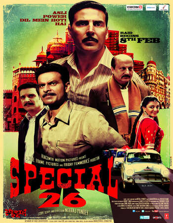 Special 26 (2013) Hindi 480p BluRay x264 450MB ESubs Full Movie Download