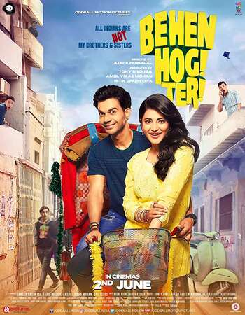 Behen Hogi Teri (2017) Hindi 480p WEB-DL x264 350MB Full Movie Download