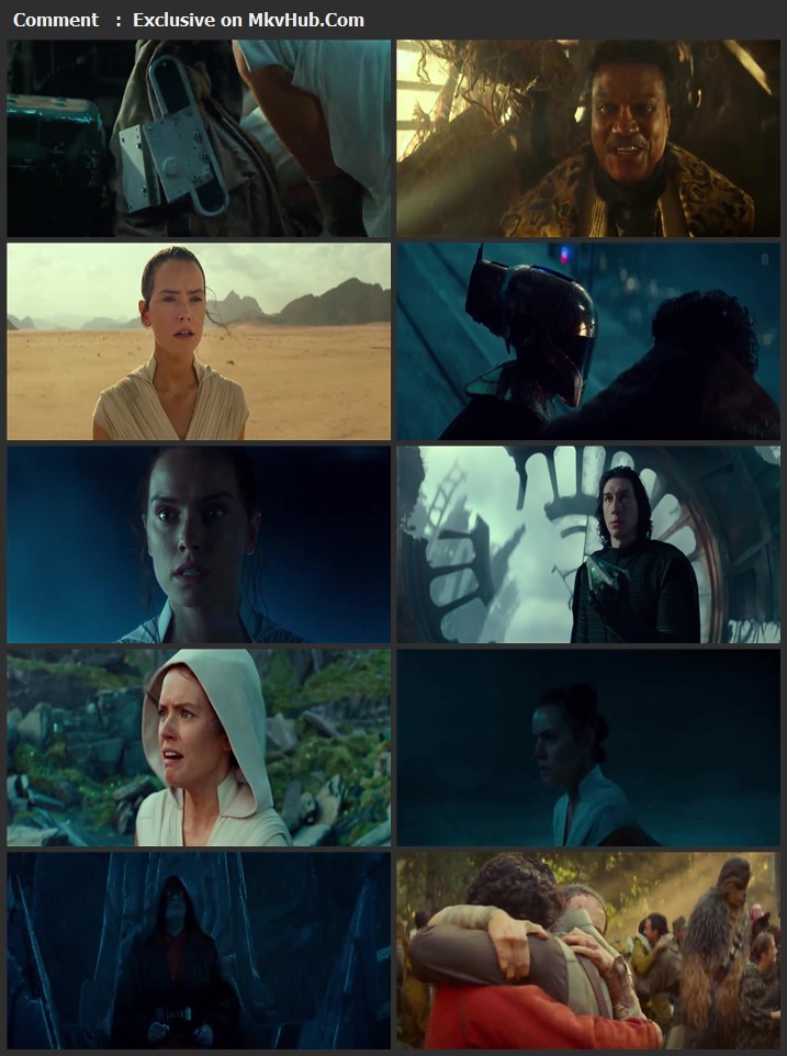 Star Wars The Rise of Skywalker 2019 Dual Audio [Hindi-English] 720p BluRay 1GB ESubs Download