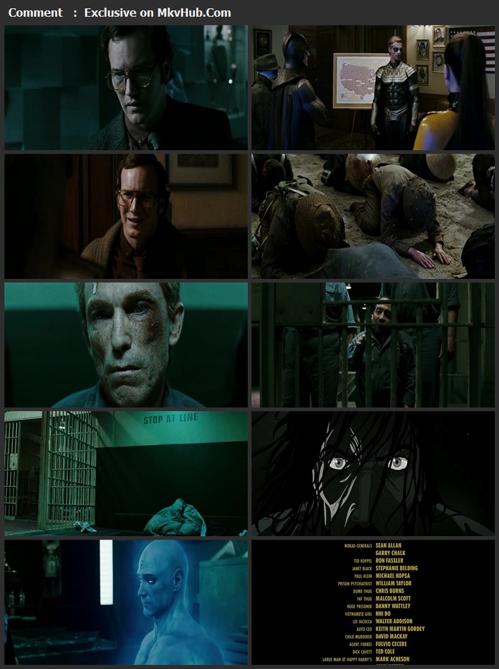 Watchmen 2009 Dual Audio [Hindi-English] 720p BluRay 1.2GB Download