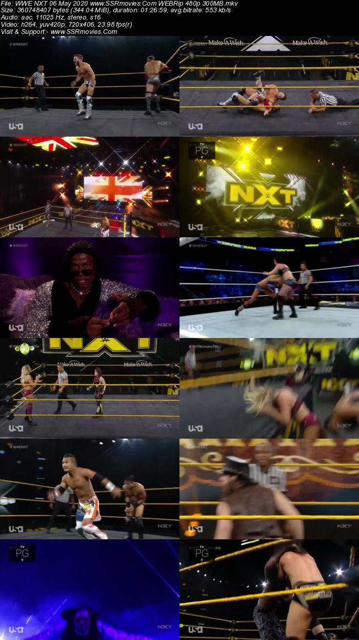 WWE NXT 13 May 2020 HDTV 480p Full Show Download