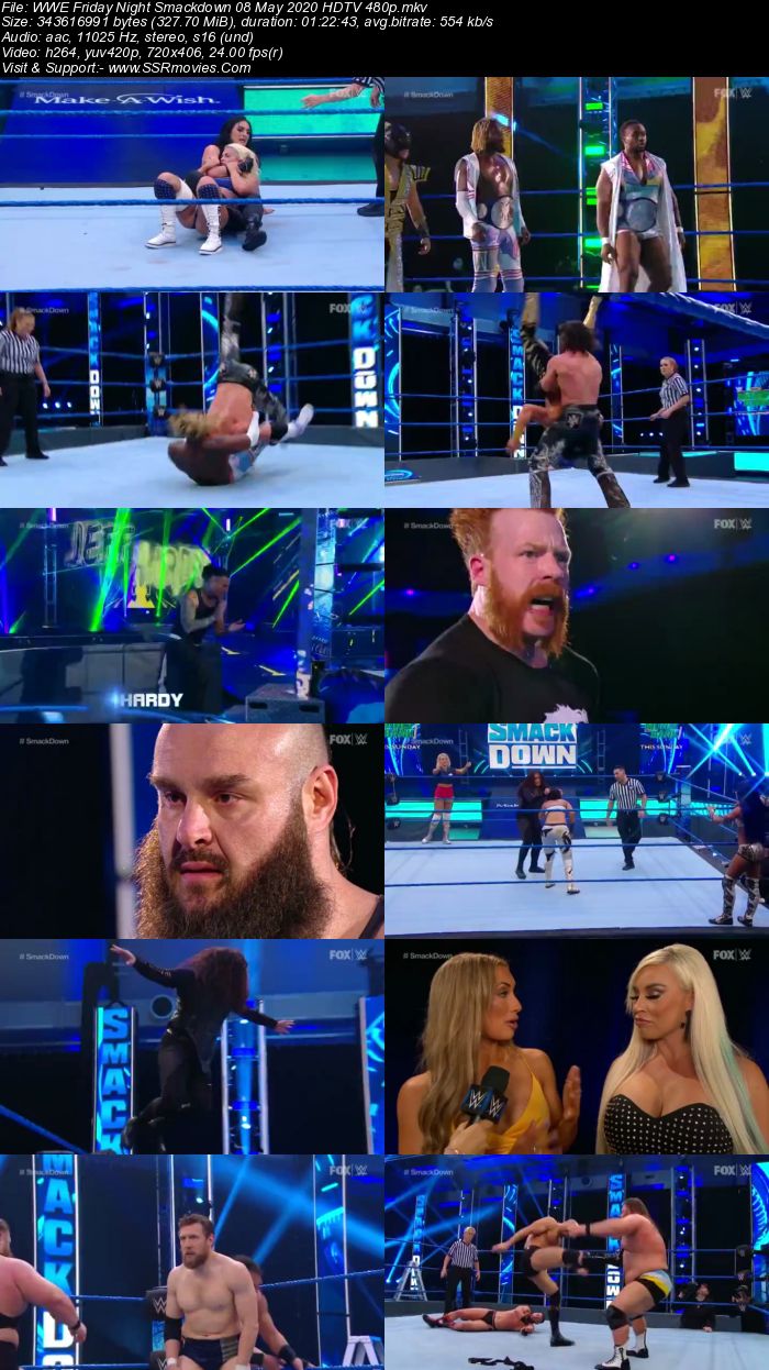 WWE Friday Night SmackDown 8 May 2020 Full Show Download