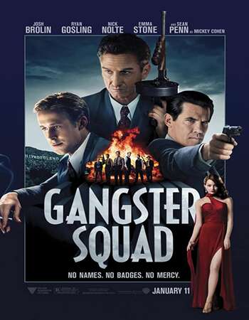 Gangster Squad 2013 Dual Audio [Hindi-English] 720p BluRay 950MB