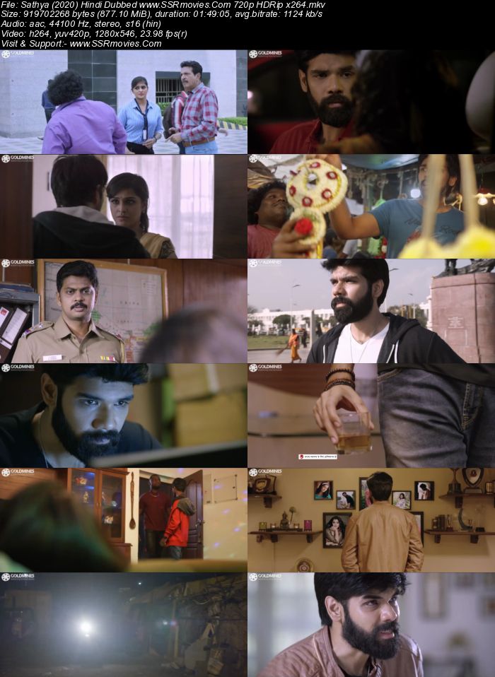 Sathya (2020) Hindi Dubbed 480p HDRip x264 300MB Full Movie Download