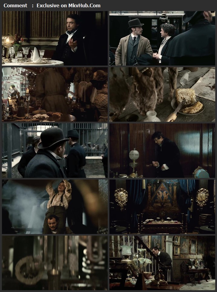 Sherlock Holmes 2009 Dual Audio [Hindi-English] 720p BluRay 900MB Download