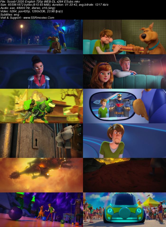 Scoob! (2020) English 480p WEB-DL x264 300MB ESubs Full Movie Download