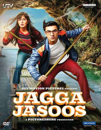 Jagga Jasoos (2017) Hindi 480p DVDRip x264 500MB Full Movie Download