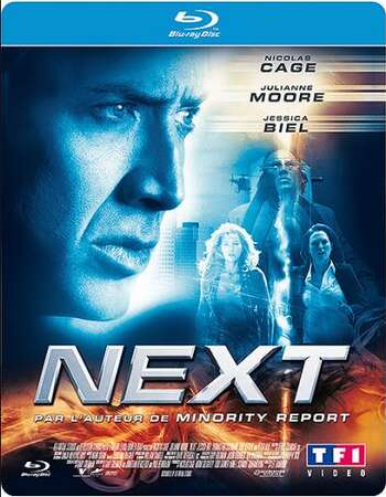 Next (2007) Dual Audio Hindi 720p BluRay x264 700MB Full Movie Download