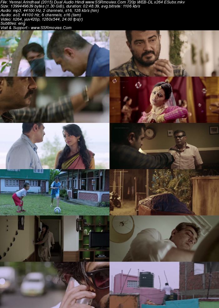 Yennai Arindhaal (2015) Dual Audio Hindi 480p WEB-DL 550MB ESubs Full Movie Download