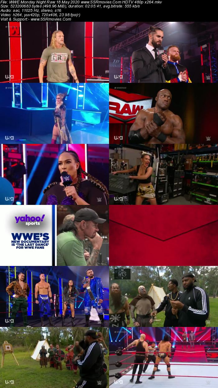 WWE Monday Night Raw 18 May 2020 Full Show Download