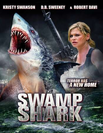 Swamp Shark (2011) Dual Audio Hindi 480p BluRay x264 300MB Full Movie Download