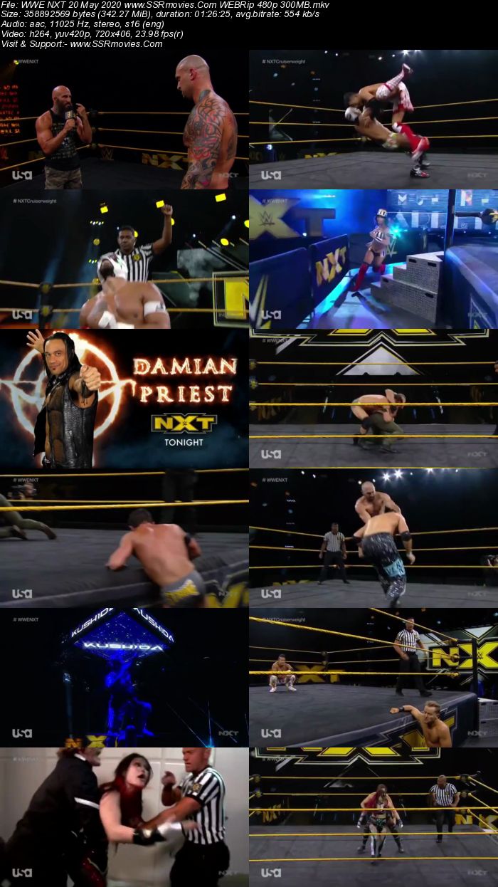 WWE NXT 20 May 2020 HDTV 480p Full Show Download