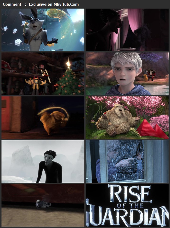 Rise of the Guardians 2012 Dual Audio [Hindi-English] 720p BluRay 1GB Download