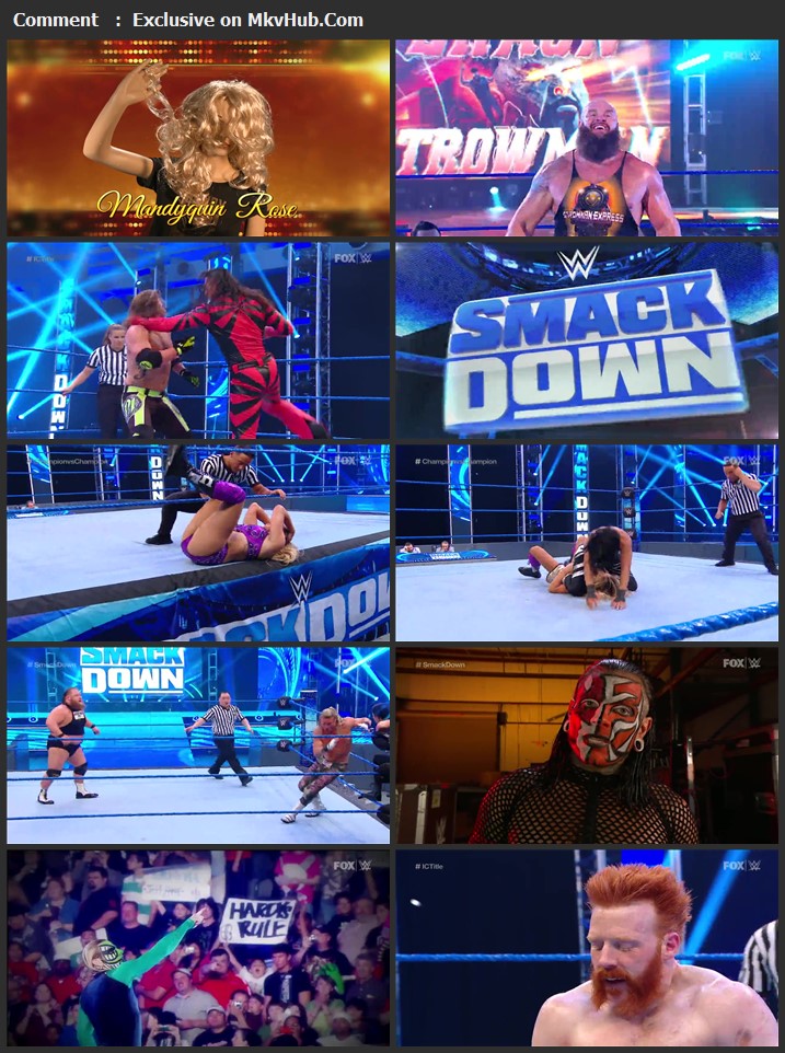 WWE Friday Night SmackDown 22 May 2020 720p HDTV x264 700MB Download