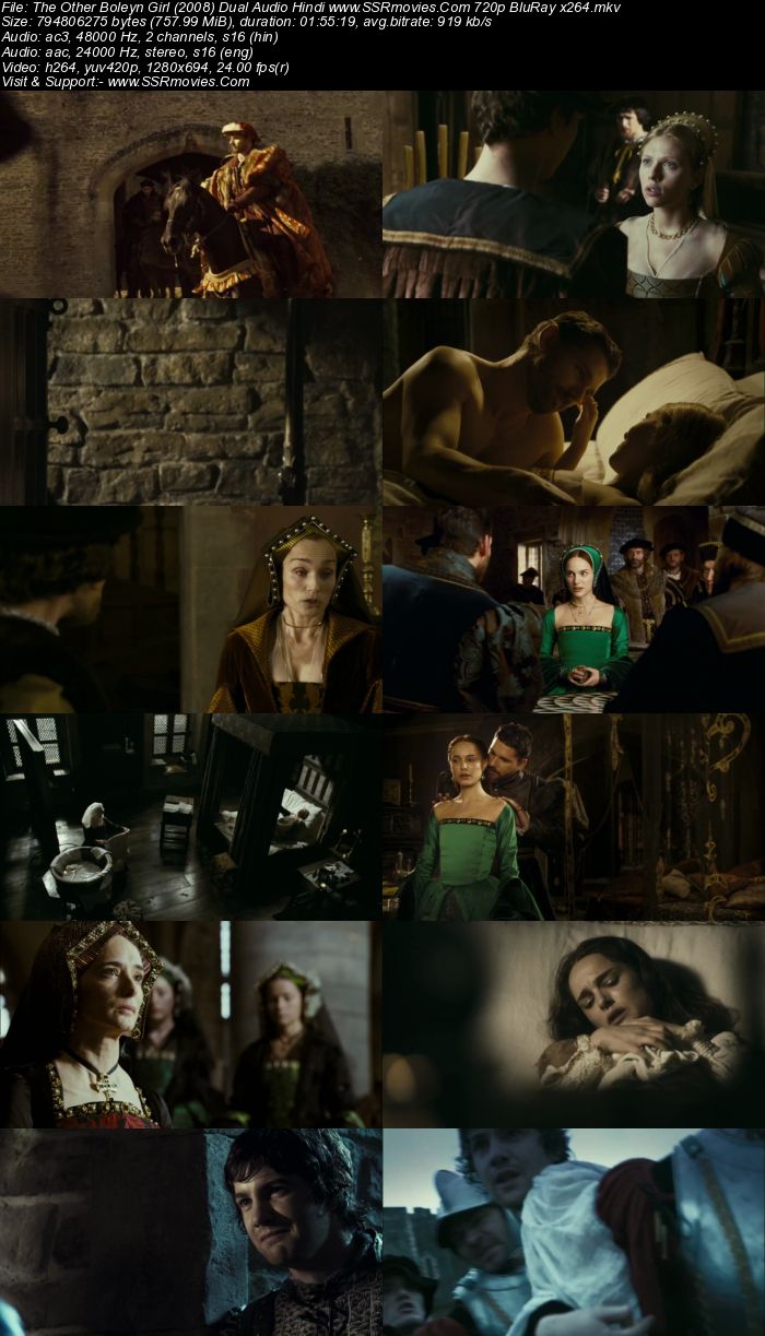 The Other Boleyn Girl (2008) Dual Audio Hindi 720p BluRay x264 750MB Full Movie Download