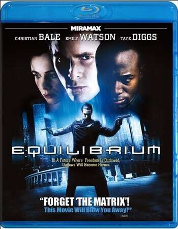 Equilibrium (2002) Dual Audio Hindi 720p BluRay x264 850MB Full Movie Download