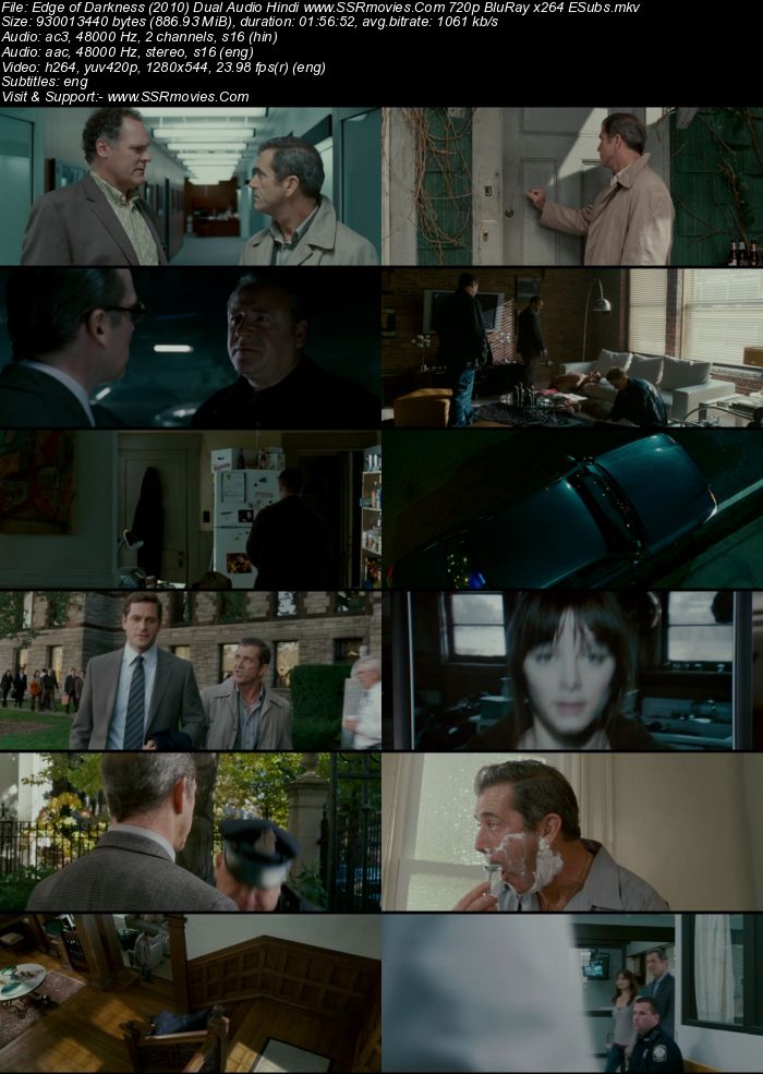 Edge of Darkness (2010) Dual Audio Hindi 720p BluRay x264 850MB Full Movie Download