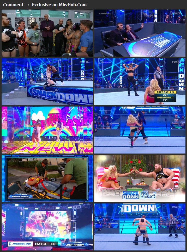 WWE Friday Night SmackDown 29 May 2020 720p HDTV x264 700MB Download