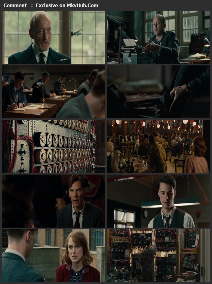 The Imitation Game 2014 Dual Audio [Hindi-English] 720p BluRay 900MB Download