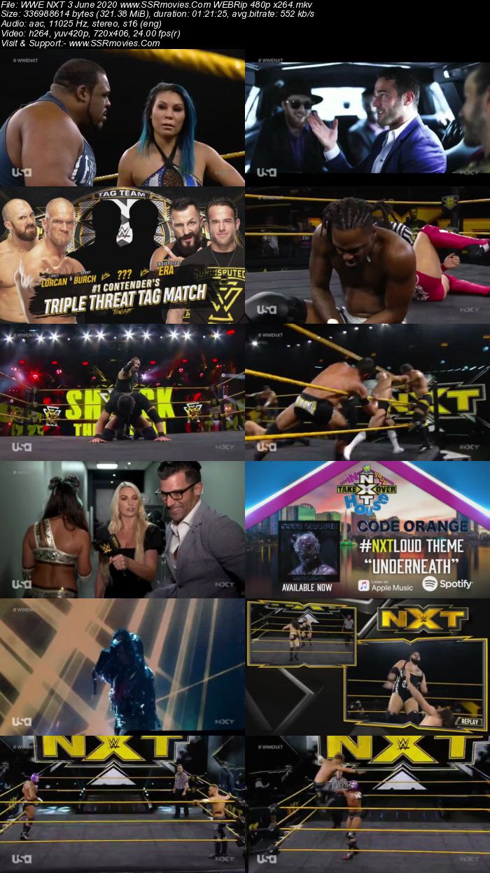 WWE NXT 3 June 2020 HDTV 480p Full Show Download