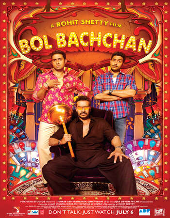 Bol Bachchan (2012) Hindi 480p BluRay x264 450MB ESubs Full Movie Download