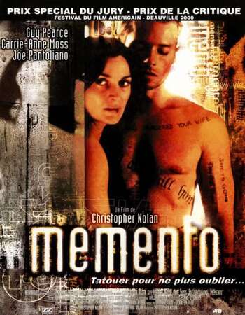 Memento 2000 English 720p BluRay 1GB ESubs