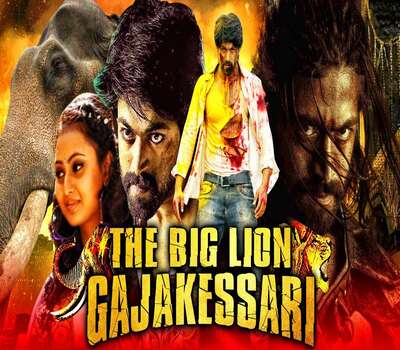 The Big Lion Gajakessari (2020) Hindi Dubbed 720p HDRip x264 1.1GB Full Movie Download