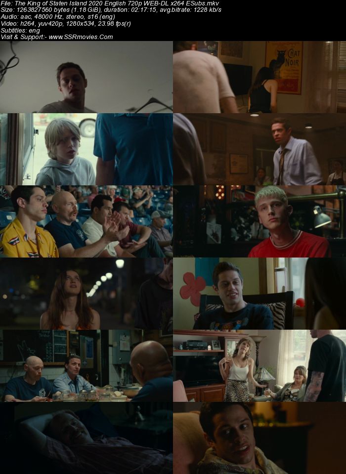 The King of Staten Island (2020) English 720p WEB-DL x264 1.2GB Full Movie Download