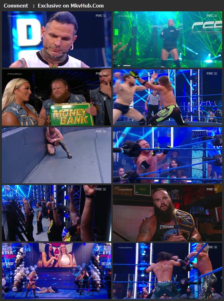 WWE Friday Night SmackDown 12 June 2020 720p HDTV x264 750MB Download