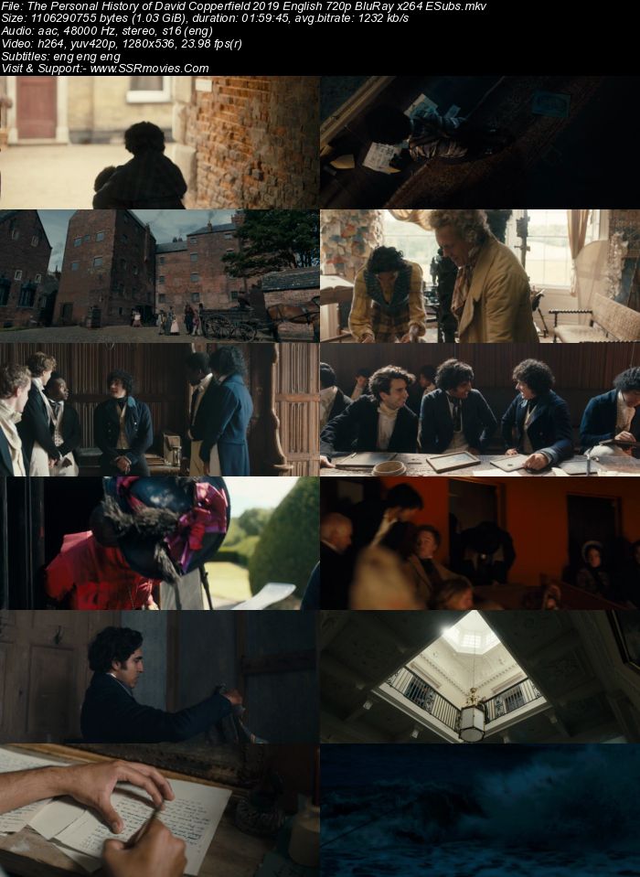 The Personal History of David Copperfield (2019) English 720p BluRay 1GB Full Movie Download