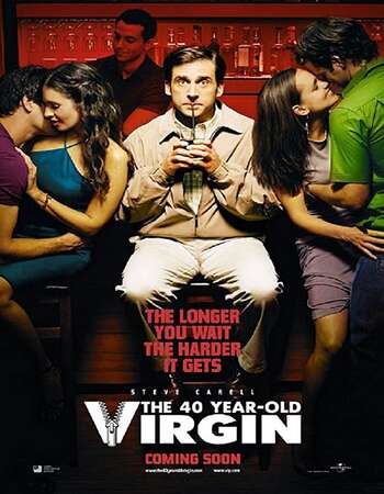 The 40-Year-Old Virgin (2005) Dual Audio Hindi 480p BluRay 400MB ESubs Full Movie Download