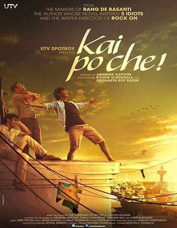 Kai Po Che! (2013) Hindi 480p BluRay x264 350MB ESubs Full Movie Download