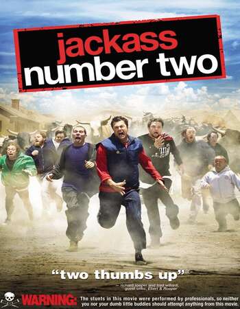 Jackass Number Two (2006) Dual Audio Hindi 480p WEB-DL x264 300MB Full Movie Download