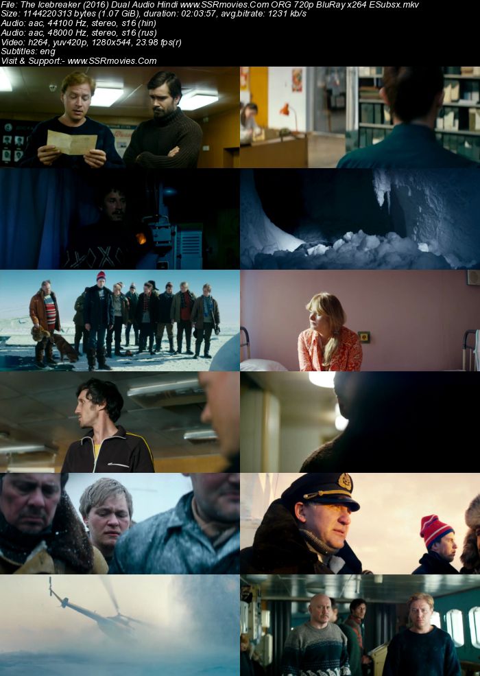 The Icebreaker (2016) Dual Audio Hindi 480p BluRay x264 400MB ESubs Full Movie Download