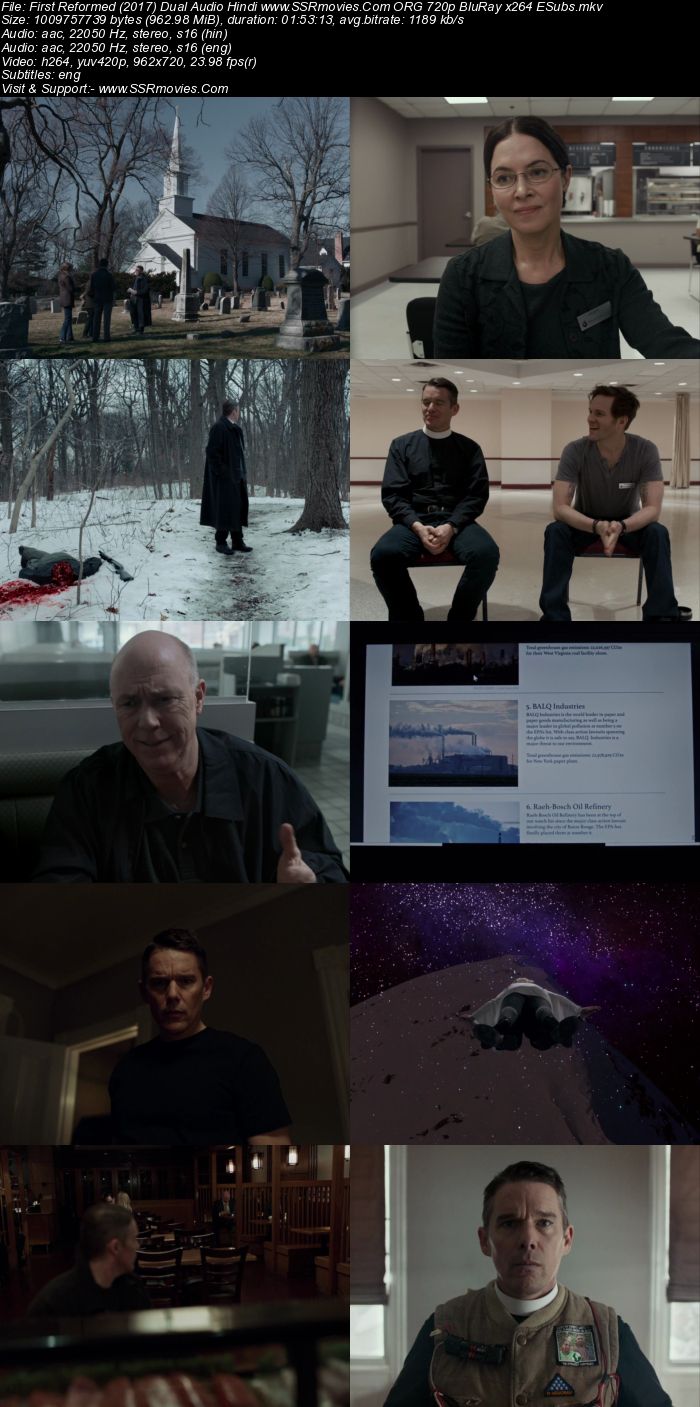 First Reformed (2017) Dual Audio Hindi ORG 480p BluRay x264 350MB Full Movie Download