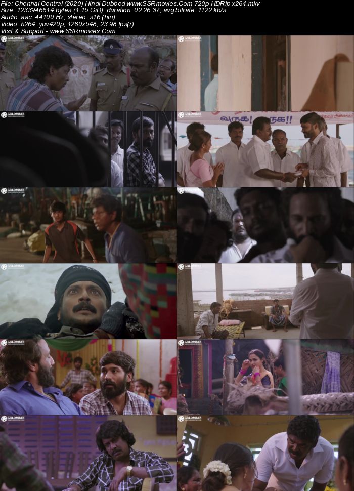 Chennai Central (2020) Hindi Dubbed 720p HDRip x264 1.2GB Full Movie Download