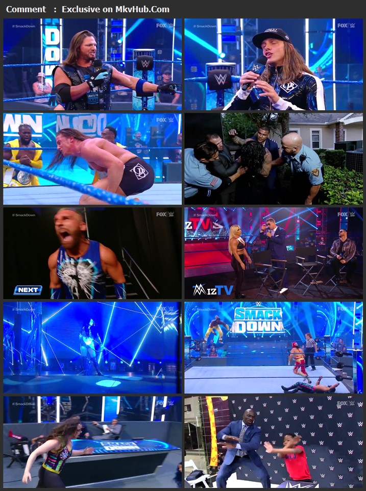 WWE Friday Night SmackDown 19 June 2020 720p HDTV x264 650MB Download