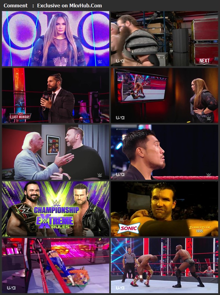 WWE Monday Night RAW 22 June 2020 720p HDTV x264 1.1GB Download