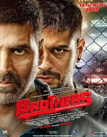 Brothers (2015) Hindi 480p BluRay x264 450MB ESubs Full Movie Download