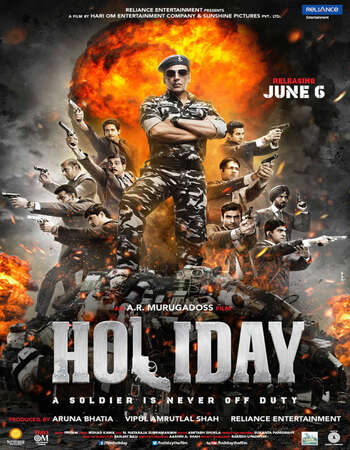 Holiday (2014) Hindi 480p BluRay x264 500MB ESubs Full Movie Download