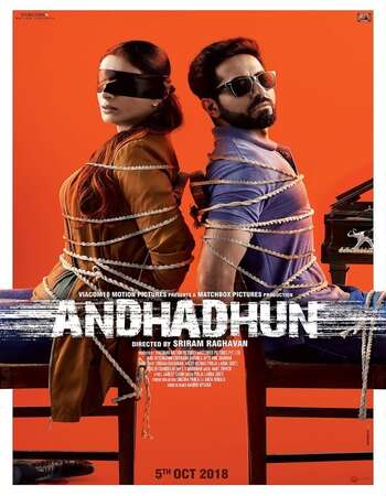 Andhadhun (2018) Hindi 480p BluRay x264 400MB ESubs Full Movie Download