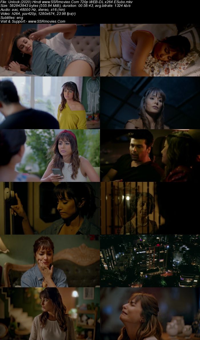 Unlock (2020) Hindi 480p WEB-DL x264 200MB ESubs ESubs Movie Download