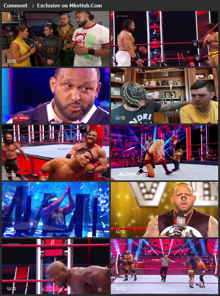 WWE Monday Night RAW 29 June 2020 720p HDTV x264 1GB Download