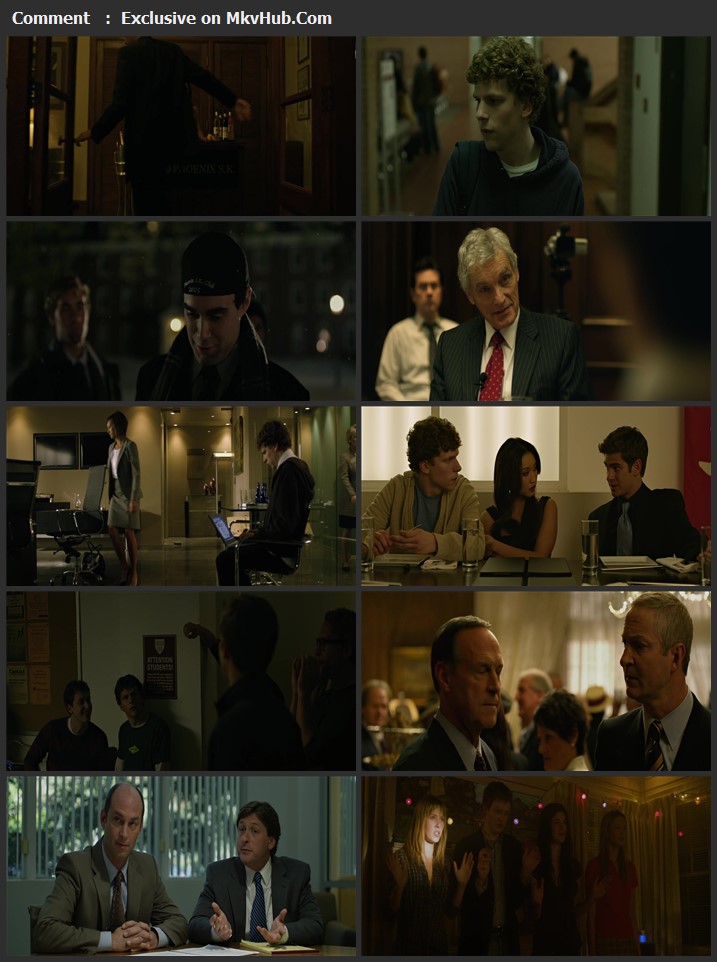 The Social Network 2010 English 720p BluRay 1GB Download