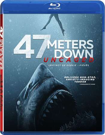 47 Meters Down: Uncaged (2019) Dual Audio Hindi 480p BluRay 300MB Full Movie Download