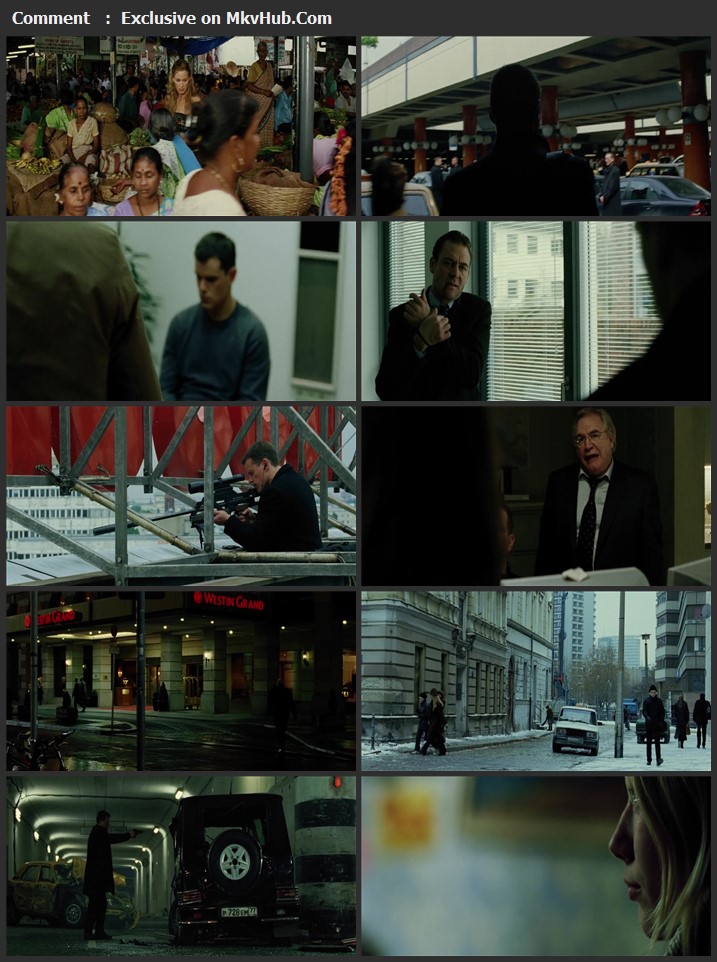 The Bourne Supremacy 2004 Dual Audio [Hindi-English] 720p BluRay 850MB Download