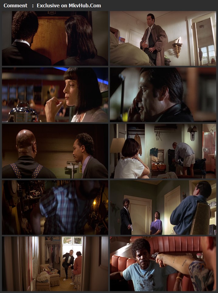 Pulp Fiction 1994 English 720p BluRay 1GB Download