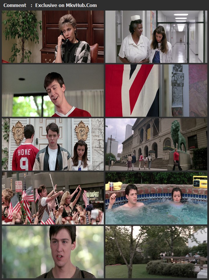 Ferris Bueller's Day Off 1986 English 720p BluRay 1GB Download