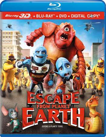 Escape from Planet Earth (2013) Dual Audio Hindi 720p BluRay x264 750MB Full Movie Download