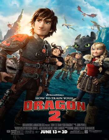 How to Train Your Dragon 2 (2014) Dual Audio Hindi 720p BluRay 800MB Full Movie Download